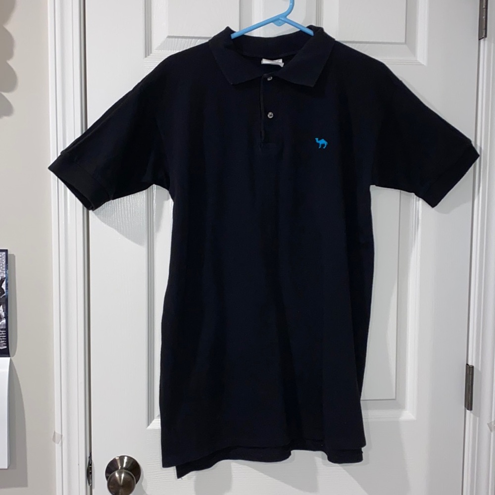 Vintage 1990s Camel Polo Shirt - Size L (black)